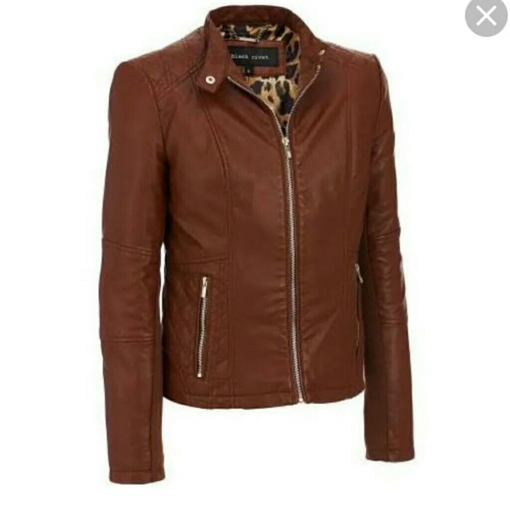 Black Rivet Motorcycle Jacket